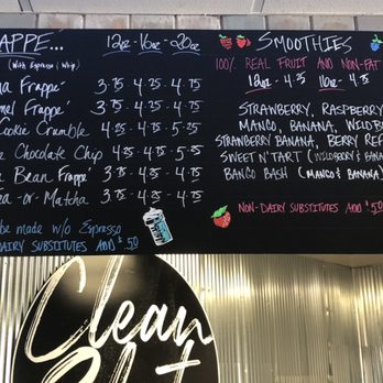 Clean Slate Coffee House - Frappe' and Smoothies - Coffee & Tea Near Me - Rothschild, Wisconsin Clean Slate Coffee House - Frappe' and Smoothies - Coffee & Tea Near Me - Rothschild, Wisconsin