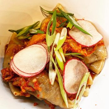 Sol Ave Kitchen - Pork mushroom dumplings - Sandwiches Near Me - Moorhead, Minnesota Sol Ave Kitchen - Pork mushroom dumplings - Sandwiches Near Me - Moorhead, Minnesota