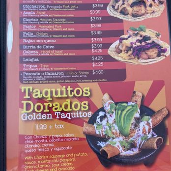 El Taco Encebollado - Menu - Mexican Near Me - Chicago, Illinois