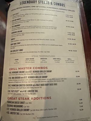 Menu photo 6 LongHorn Steakhouse Clearwater, FL