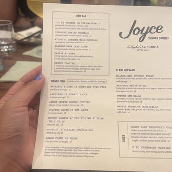 Joyce - (Part of) Sunday brunch - Southern Near Me - Los Angeles, California