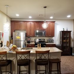 Integrated Electrical Solutions - Pendants and recessed lighting.
