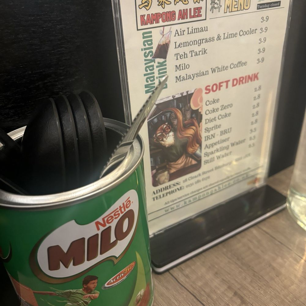 Kampong Ah Lee - Drink menu - Malaysian Near Me - Edinburgh, EDH Kampong Ah Lee - Drink menu - Malaysian Near Me - Edinburgh, EDH
