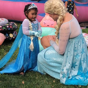 Fairytale Princess Parties - Elsa & my niece  Thank you! - Party & Event Planning Near Me