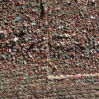 The Gum Wall - Local Flavor Near Me - Seattle, Washington The Gum Wall - Local Flavor Near Me - Seattle, Washington