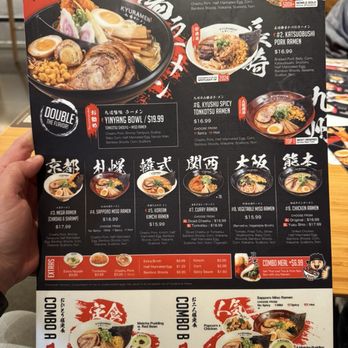 Kyuramen - Menu - Ramen Near Me - Tigard, Oregon