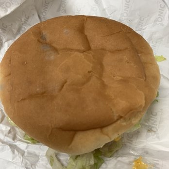 Sonic Drive-In - Moldy bread!!! - Burgers Near Me - Newark, New Jersey