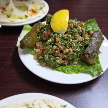 Aladdin Cafe - Tabbouleh and Grape Leaves - Mediterranean Near Me - Crowley, Texas