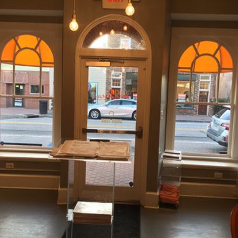 Mango Mangeaux - Front of the restaurant, taken from inside! - New American Near Me - Hampton, Virginia