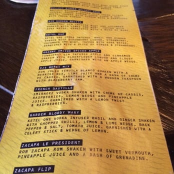 Camden Exchange - Cocktail menu - Pubs Near Me - Dublin, D