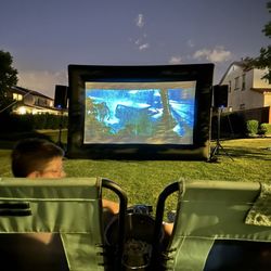 Audio Rent AZ - We rented a large inflatable screen, a 4k projector, and sound system from these guys for a big green space Movie event!