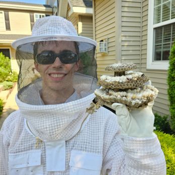 County Pest Control - Our youngest technician Kagen expertly removing a nest in Emmaus, PA - Pest Control Near Me - Emmaus, Pennsylvania County Pest Control - Our youngest technician Kagen expertly removing a nest in Emmaus, PA - Pest Control Near Me - Emmaus, Pennsylvania