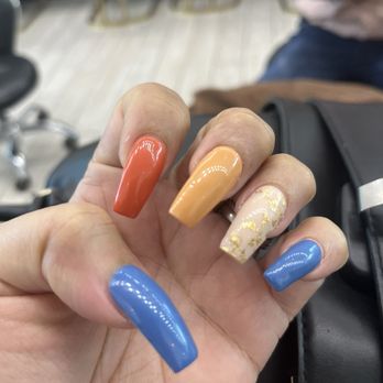The Polish Lounge - Fall Nails with a Fall Flare - Nail Salons Near Me - Gilbert, Arizona