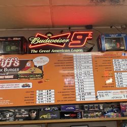 Giff's Steakburger - Menu