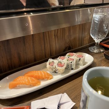 Hiro Sushi - Salmon nigiri - Japanese Near Me - Scottsdale, Arizona Hiro Sushi - Salmon nigiri - Japanese Near Me - Scottsdale, Arizona
