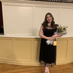 Sunshine Flowers & Gifts - My beautiful daughter and a gorgeous custom wrap made for her by Sunshine Flowers!