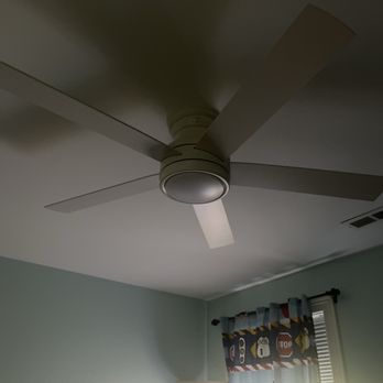 EZ Property Services - A ceiling fan Mike put together and installed in my son's room. - Handyman Near Me - Cranston, Rhode Island