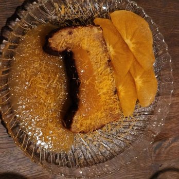 Lenoir - Basque cheesecake - New American Near Me - Austin, Texas