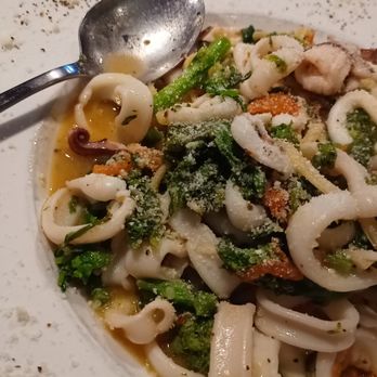 Bobby J's Italian American Grille - microwaved Pasta with Calamari - Italian Near Me - Buffalo, New York