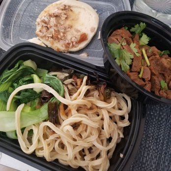 LAN Noodle - Pork bun, chicken gizzards, and vegetarian noodles. - Chinese Near Me - Arcadia, California LAN Noodle - Pork bun, chicken gizzards, and vegetarian noodles. - Chinese Near Me - Arcadia, California