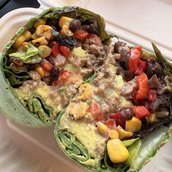 Cafe Valer - Spicy Sirloin Steak Wrap - Coffee & Tea Near Me - West Covina, California