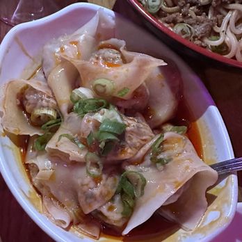 Spicy Moon at Bowery - chili oil dumplings - Szechuan Near Me - New York, New York