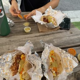 Bacon Egg and Cheese, Potato Egg N Cheese Bacon Egg and Cheese, Potato Egg N Cheese