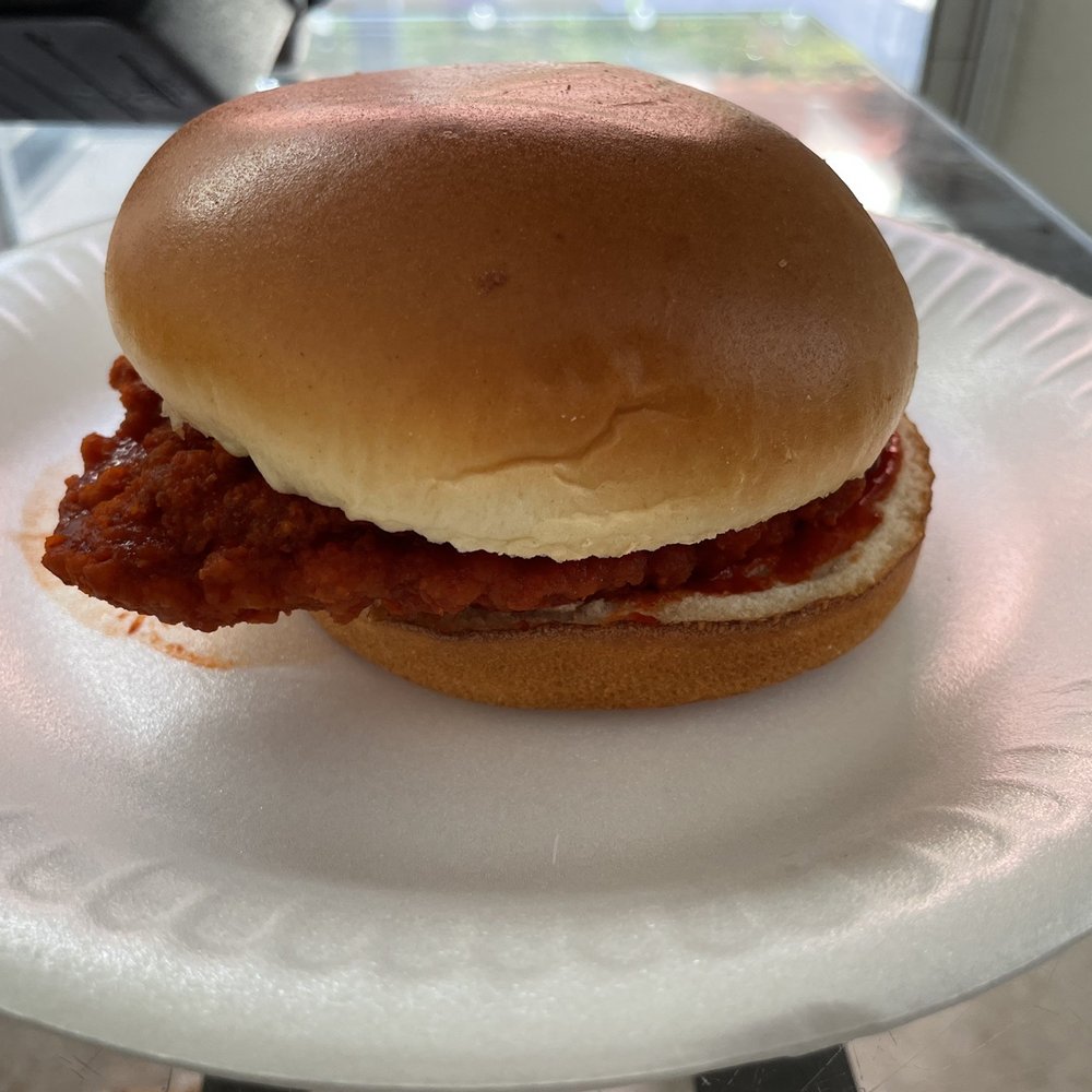 Wingstop - Sandwich Before the cut !! - Chicken Wings Near Me - Chula Vista, California