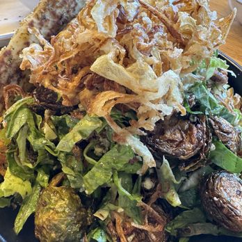 Avenue American Bistro - Brussels sprout salad - Sports Bars Near Me - Wayne, Michigan Avenue American Bistro - Brussels sprout salad - Sports Bars Near Me - Wayne, Michigan