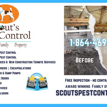Scout's Pest Control - Pest Control Near Me - Greenville, South Carolina Scout's Pest Control - Pest Control Near Me - Greenville, South Carolina