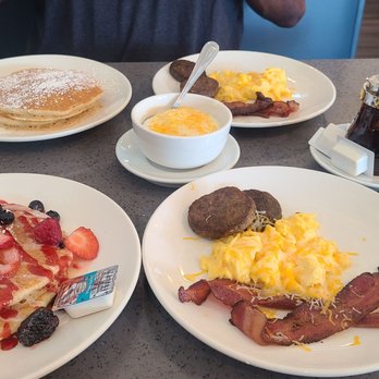 Eggsquisite Cafe - Allen - Very Berry Pancakes Combo - Breakfast & Brunch Near Me - Allen, Texas Eggsquisite Cafe - Allen - Very Berry Pancakes Combo - Breakfast & Brunch Near Me - Allen, Texas