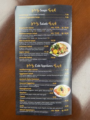 Menu photo 4 OBA Mediterranean Grill Flushing, NY