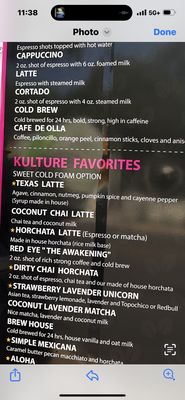 Menu photo 6 Kulture Kafe San Antonio, TX Menu photo 6 Kulture Kafe San Antonio, TX