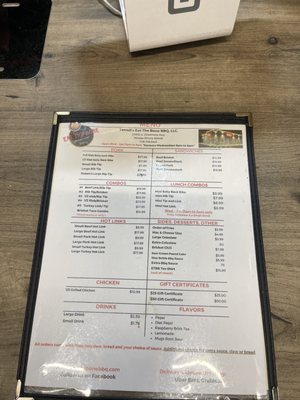 Menu photo 2 Terrell's Eat The Bone BBQ Monee, IL