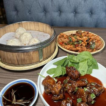 Urban Hai - D4. () / Xiao Long Bao Pork Soup Dumpling (5), pork belly, P16. / Sweet & Sour Spare Rib - Chinese Near Me - Atlanta, Georgia