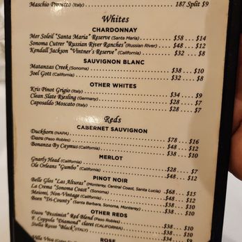 Dooky Chase's Restaurant - Drink menu - Cajun/Creole Near Me - New Orleans, Louisiana