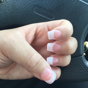Concept Nails & Spa - Just got my nails done. Dip powder, pink and white nails... I think that's what it's called:) - Nail Salons Near Me - Arlington, Texas Concept Nails & Spa - Just got my nails done. Dip powder, pink and white nails... I think that's what it's called:) - Nail Salons Near Me - Arlington, Texas