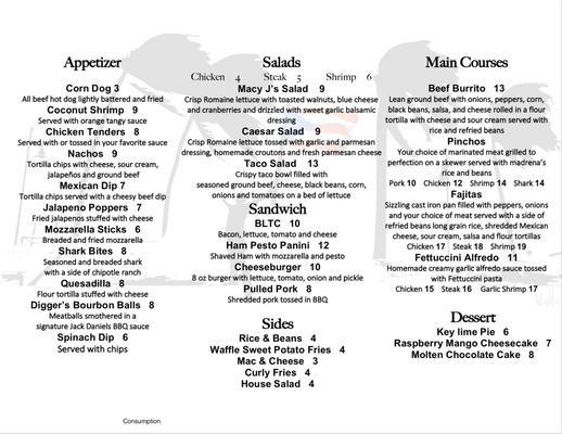 Menu photo 1 Tsunami Bar & Grill Vieques, PR Menu photo 1 Tsunami Bar & Grill Vieques, PR