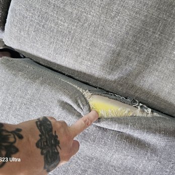 Mor Furniture for Less - Brea - More ripped seams in under a year on my several thousand dollar couch - Furniture Stores Near Me - Brea, California Mor Furniture for Less - Brea - More ripped seams in under a year on my several thousand dollar couch - Furniture Stores Near Me - Brea, California