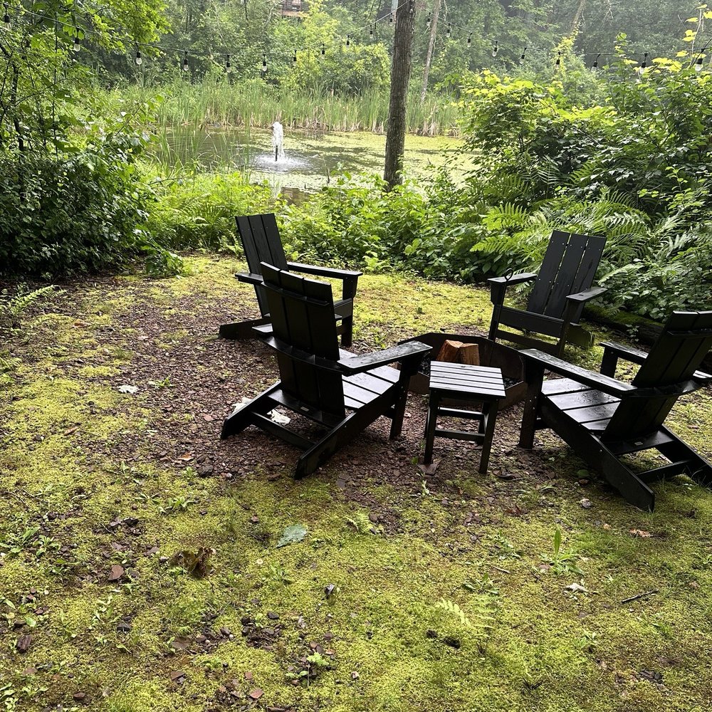 Cuyuna Cove - Common area fire pit - Resorts Near Me - Crosby, Minnesota