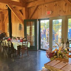 122 Corson - Inside the restaurant with tables which were assigned seating for your party