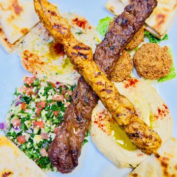 Sultan's Deli - Lebanese platter / one lamb one chicken - Mediterranean Near Me - Apex, North Carolina Sultan's Deli - Lebanese platter / one lamb one chicken - Mediterranean Near Me - Apex, North Carolina