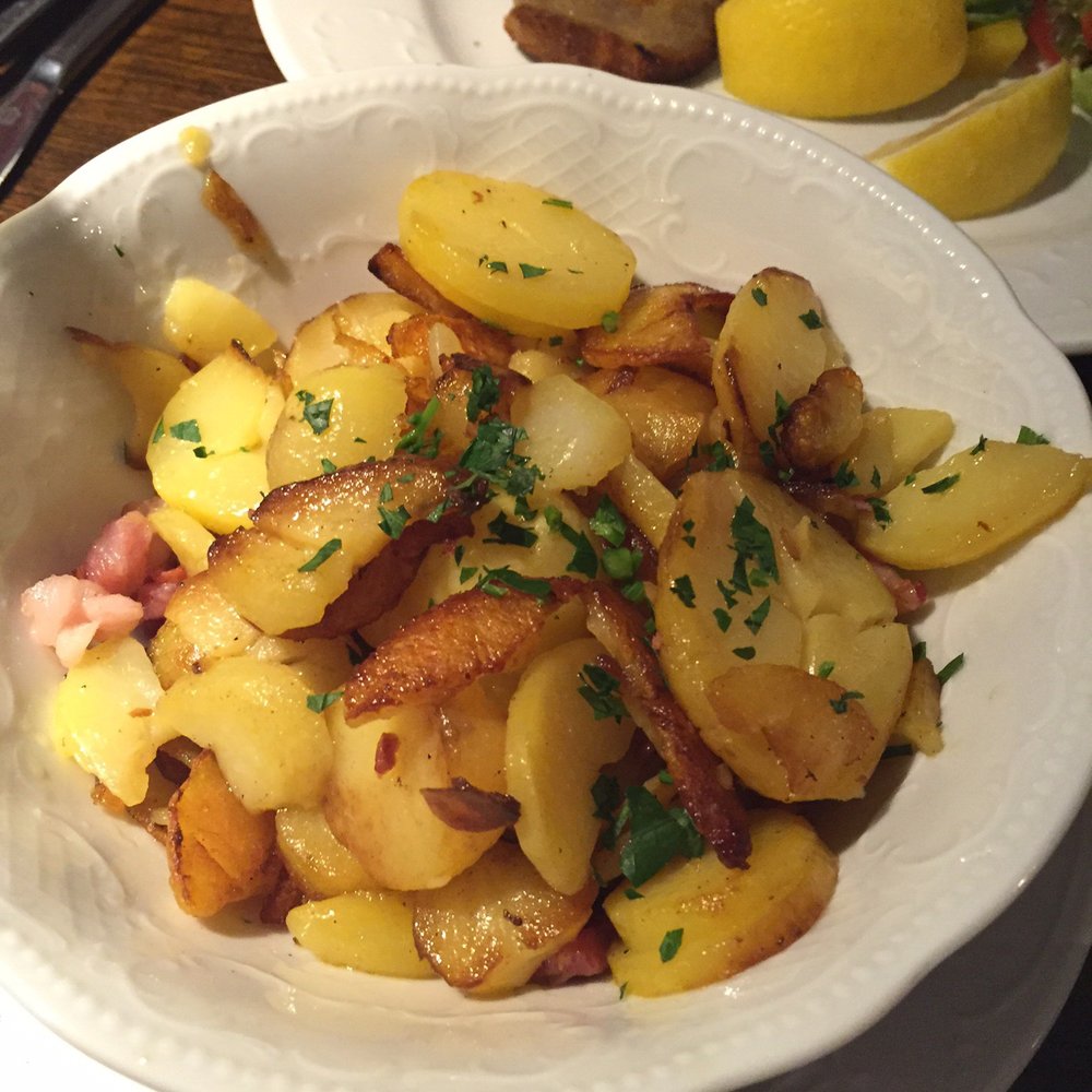 Lübecker Hanse - Potatoes served with schnitzel - German Near Me - Lübeck, SH