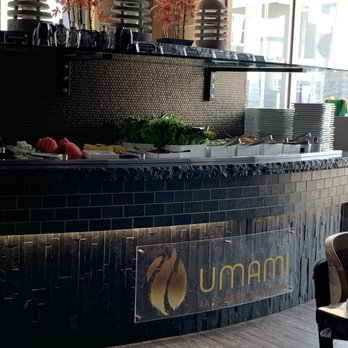 Umami Japanese Barbeque - 1 of 2 buffet stands, very clean and stocked - Japanese Near Me - Vineyard, Utah