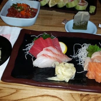 Full Moon Sushi - Sashimi dinner... extra ginger is $1 - Japanese Near Me - San Clemente, California