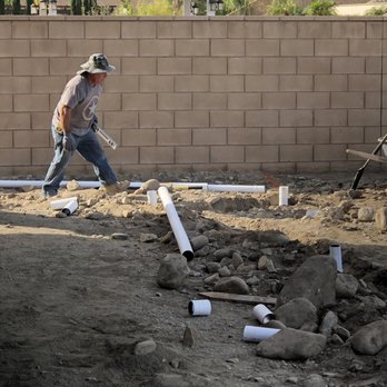 EDS Contracting - Steve and his crew working on Drainage - Masonry/Concrete Near Me - Hemet, California