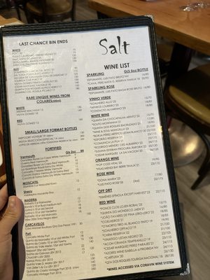 Menu photo 2 Salt Wine Bar Toronto, ON
