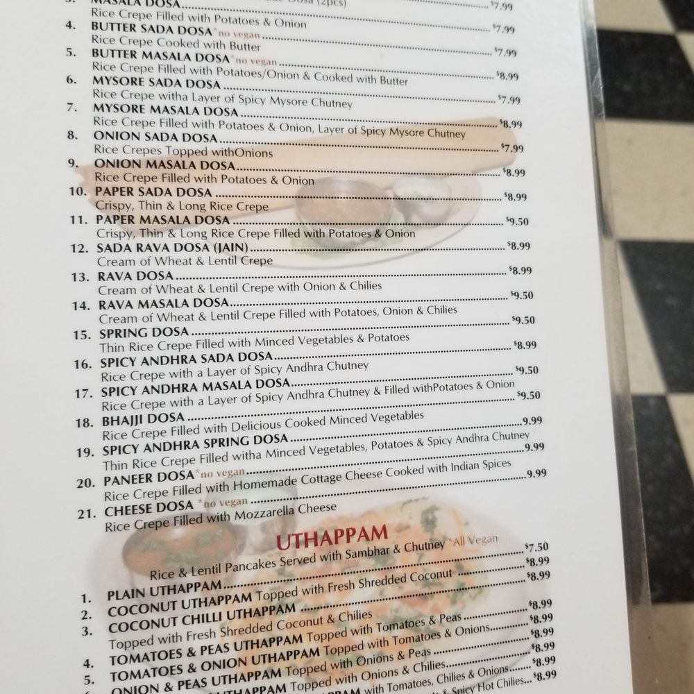 Udipi Cafe - Menu - Indian Near Me - Monroeville, Pennsylvania Udipi Cafe - Menu - Indian Near Me - Monroeville, Pennsylvania