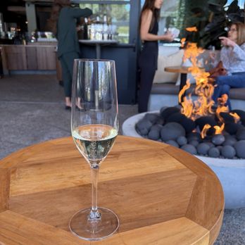 Joey La Jolla - A little taste of sparkling wine as you wait - Steakhouses Near Me - San Diego, California