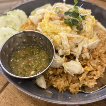 When In Bangkok - Crab meat fried rice - Thai Near Me - Flushing, New York When In Bangkok - Crab meat fried rice - Thai Near Me - Flushing, New York